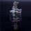 8X 50mL Engine Machine Lubricator Oil Gravity Drip Feed Oiler Clear+Silver 1