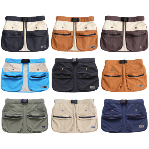 Practical Waterproof Waist Bag with Plenty-caramel color 1