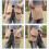 Adjustable Water Discouraging Waist Pack with-white on black 7