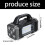 High Power Rechargeable LED Flashlight Outdoor-939B 1COB 5