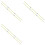 Alignment Sticks Training Aid 6 Pack,3-Section 48 Inch  Swing Trainers Foldable Practice Rods Aiming Sticks 1