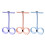 Elastic Resistance Rope with Digital Counter & Handles For-Blue 3