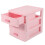 6X Plastic Drawer Designed 3 Compartment Jewelry Storage Box 3