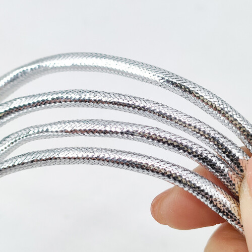 Tubes tressés Flash pour côtes de pêche, appâts pour-8mm 2