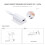 5X 5A 60W Ir Hand Sweep Sensor    12V/24V InterrUpteUr Connector Hand Wave Light Motion 9