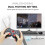 2X Controller di Gioco con Joystick Wireless Android Gamepad T3 X3 Joystick  BT3.0 per Supporto TV per Telefono Cellulare 1