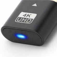 20X Enchufe Ficticio 4K Compatible con con Luz LED para Tarjetas Gráficas, Accesorios para PC, Adaptador de Pantalla Vistual de