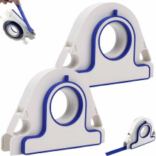 Masking Tape Applicator with Cutter and Scraper 25mm for Accurate Edge Control on Trim and Walls (2PCS)