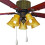 120 Pcs Ceiling Fan Pull Chains Wooden Pendant Pull Chain Extension for Ceiling Light Lamp Fan Chain 7