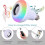 2X E27  RGB Wireless  Speaker Bulb Music Playing Dimmable LED Bulb Light Lamp with Remote Controller 5