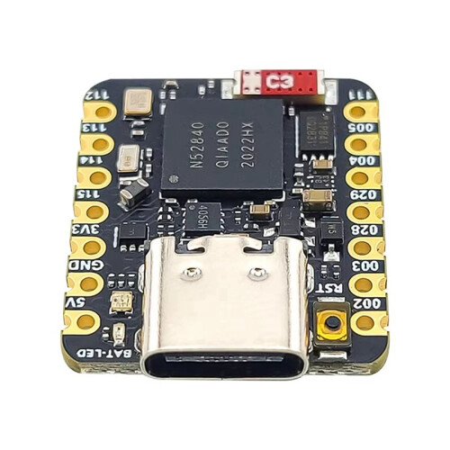 2X  NRF52840 Development Board BT5.0  Module MCU Main Control Board QSPIFlash TYPE-C 2