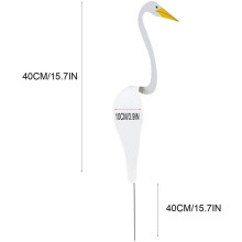 2pcs 40CM Swirl Bird Garden Decoration Decorative Duck Spin with the Breeze Home Garden Decor-A
