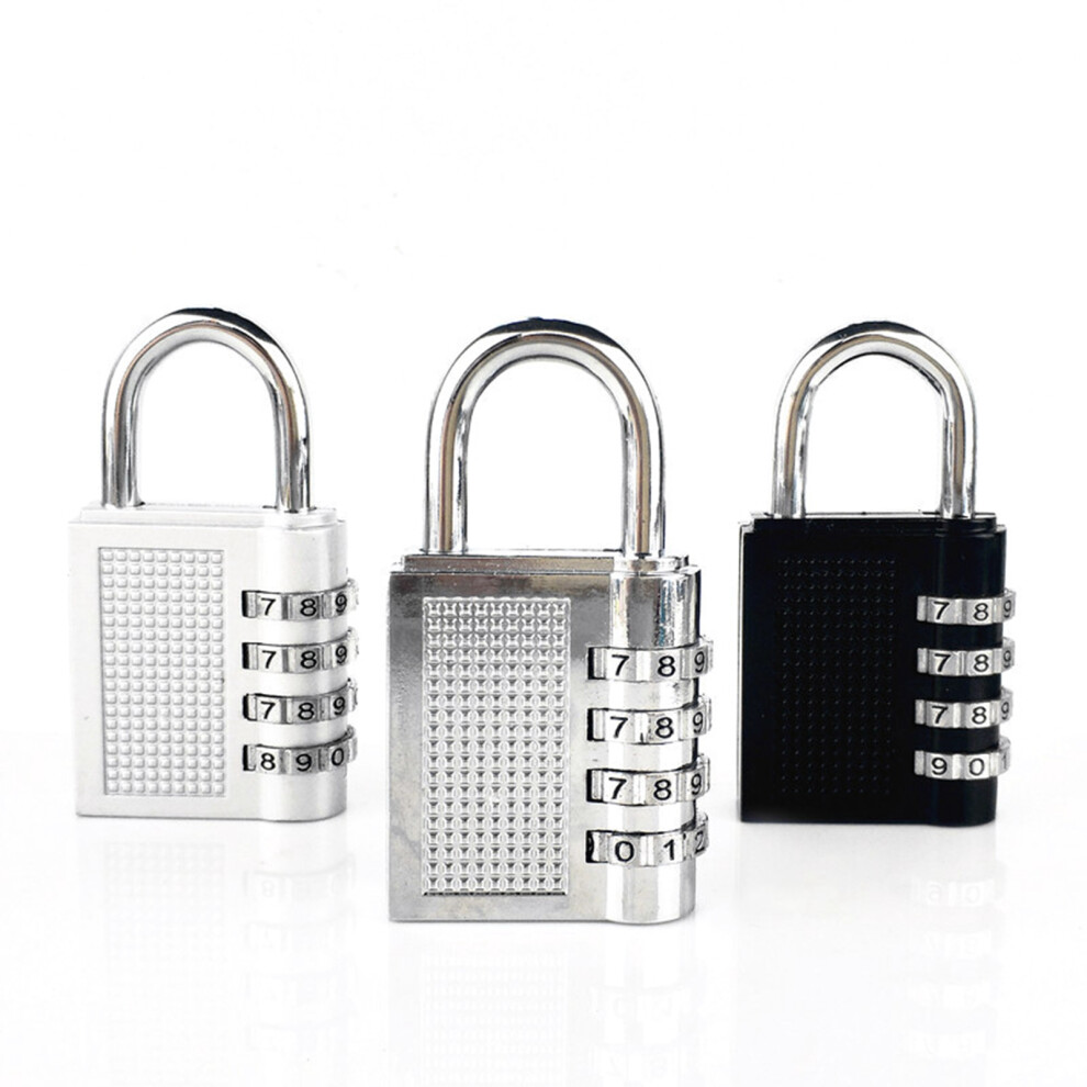 Combination Padlock 4 Dial Zinc Alloy Keyless Lock For Luggage & Gym 873810Mm 5071390378807