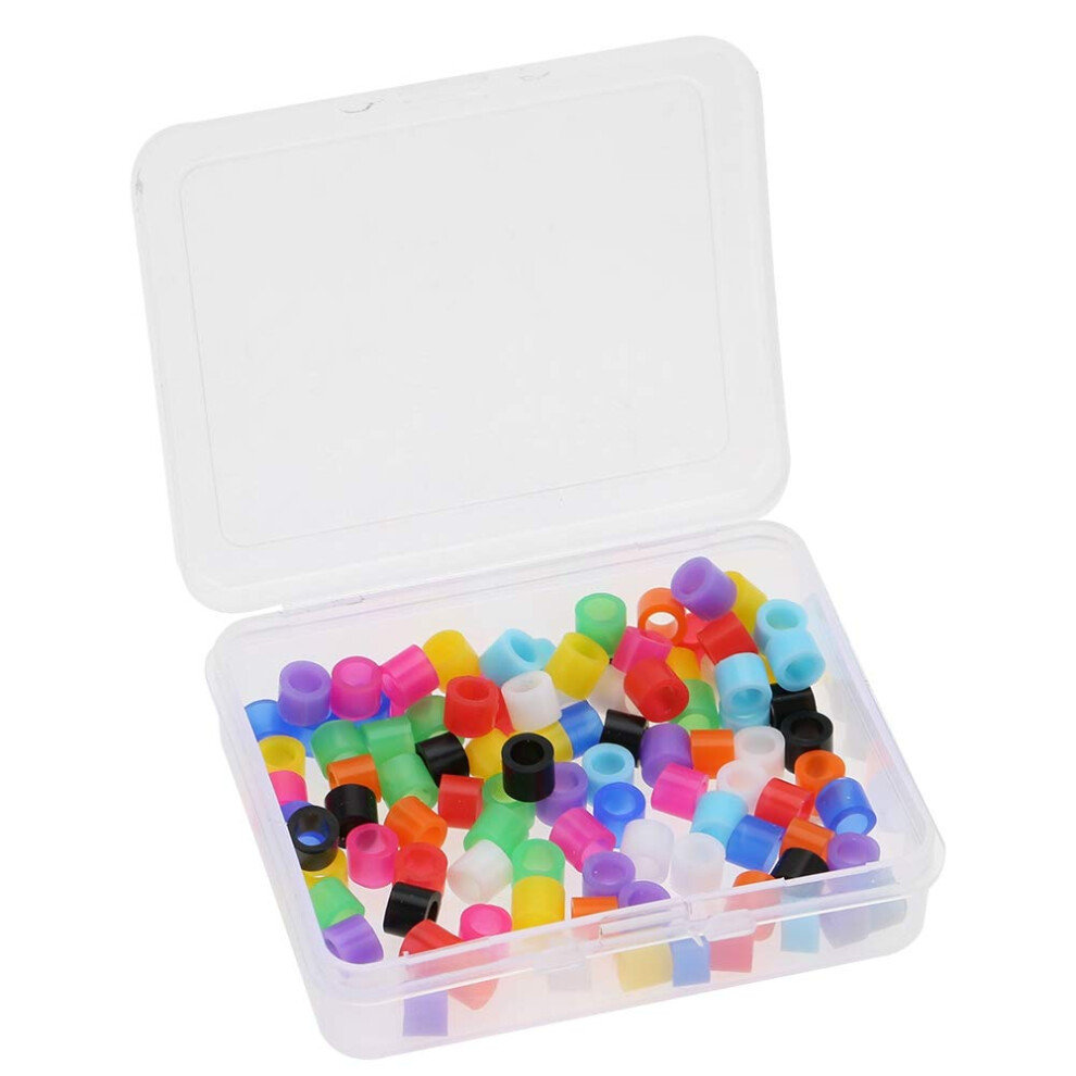 Dental Instrument Silicone Color Coding Rings 100pcs Mixed Colors for Quick Identification