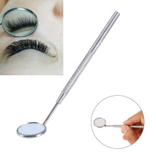 Dental Mirror with Magnifying Glass Stainless Steel Periodontal Mouth Mirror for Dentist Lab Use