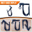 2X High Altitude Rope Threading Device Plastic Multi-Purpose Mooring Rope Tightener & Dock Hook 7
