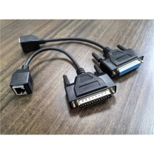 4x Câble de Signal ILDA Vers RJ45 DB25 Mâle et Femelle ILDA Vers Câble Réseau