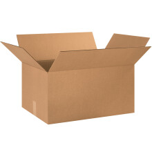 24x16x12 Corrugated Boxes Kraft Moving Boxes 10 Pack Durable Easy Lift and Stack