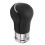 32mm 6 Speed Manual Shift Knob Leather 15