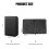 Multipurpose 9 Section Entertainment Item Storage For-Red 4
