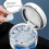 Denture Case with Ventilated Layered Design, Detachable Compartments, ABS PP Travel Storage Box 5