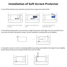 10-Teiliges Displayschutzfolie für  Photon Mono 4/Ultra, Displayschutzfolie für Photon Mono 4, Ultra Resin 3D-Drucker