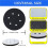 10 Pack 6 Inch Sanding Interface Pads Hook and Loop -Soft Density Sponge Cushion Buffer Backing Pads with EVA Foam 7