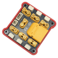 2X XT60 Naar XT30 PDB Multi-Port Power Distribution Board GH1.25 Signaalinterface CAN-Bus Hubboard voor RC-Boot- en Automodellen