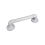 EUROSHOWERS EuroShowers Plastic Fluted Grab Rail Bar (12" / 30cm) - White 1
