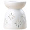 2X Ceramic Diffuser Candle Burner Ceramic Burning Essential Oils Diffusers Aromatic Lamp -Flower 2