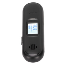 Portable Non Contact Alcohol Tester Breathalyzer, Black, 0.00-0.19% BAC