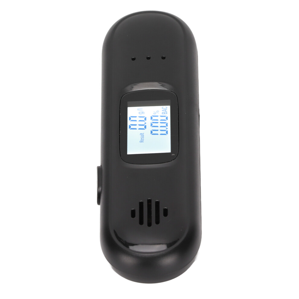 Portable Non Contact Alcohol Tester Breathalyzer, 0.00-0.19% Bac Black 3681390379319