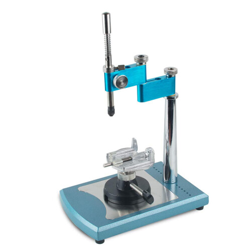 Adjustable Dental Surveyor with Phone Holder and Interchangeable Spindle for Precision Alignment 2