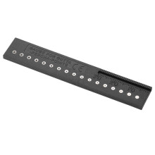 Root Canal Measuring Ruler for Precise Gutta Percha Length Measurement Dental Endodontic Tool