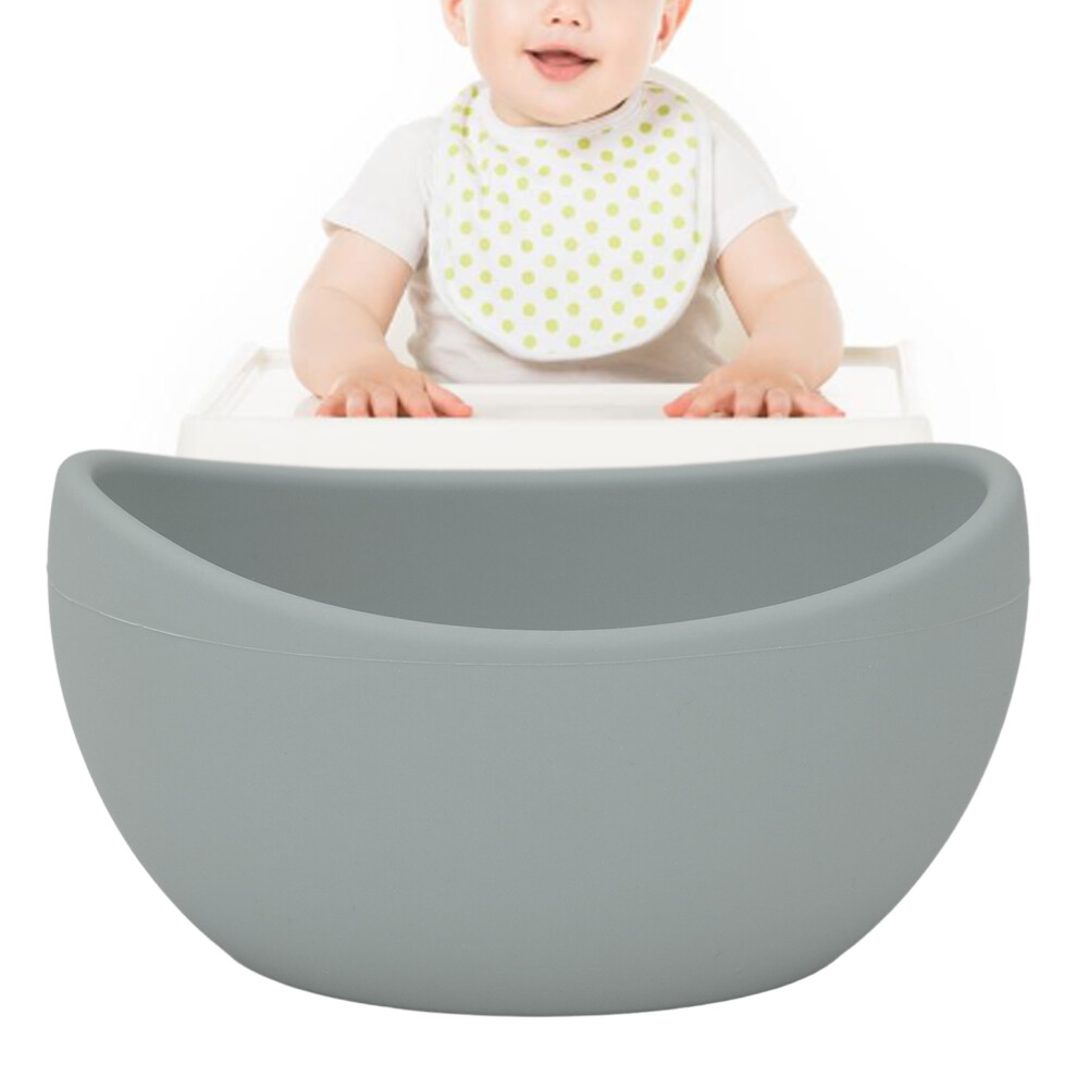 Baby Silicone Suction Bowl 6X12cm Non Slip Spill Proof Toddler Army Green