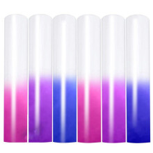 UV Color Changing Puff Vinyl Heat Transfer 3D Foaming Heat Transfer Vinyl - 6 Sheets Color Changing Puff Vinyl 12x10inch