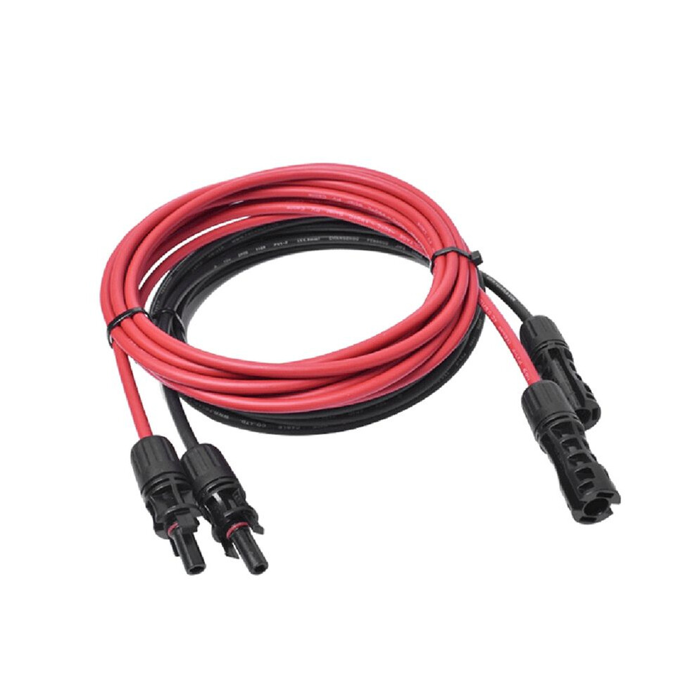 Solar Extension Cable - 10Awg (6Mmâ²) Solar Panel Connector, Male/Female Solar Connector For Outdoor Solar Panels 4713332011625