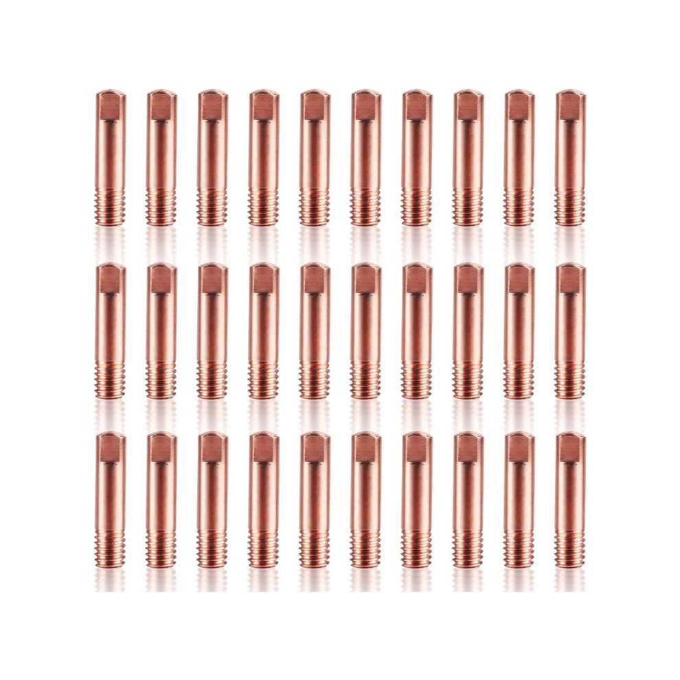 30 Pcs Mig Welding Tips, 11-35 0.035In For Mig Welding Contact Tips Compatible 6032586397629
