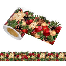 Christmas Bulletin Board Decorations Window Border Decal Adhesive Classroom Glass Decals Handmade Crafts Decoration Stickers