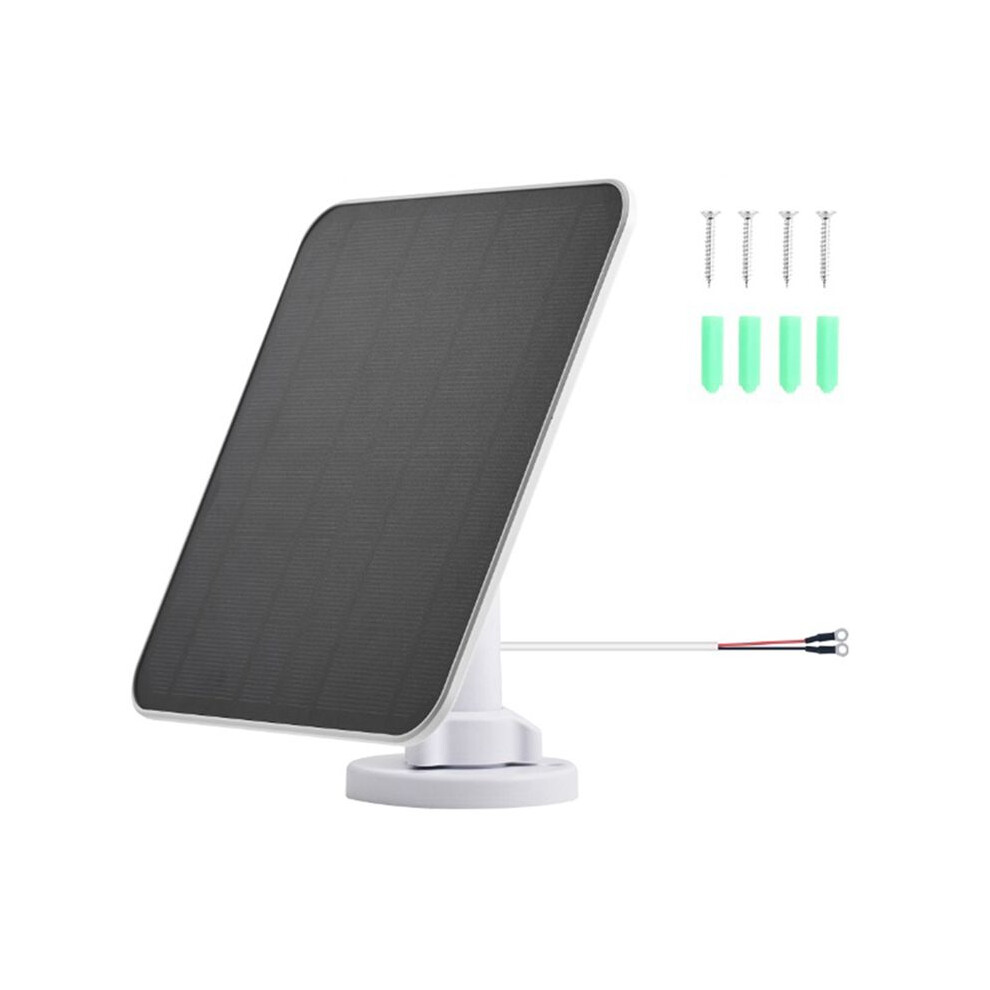 5W Waterproof Outdoor Solar Panel 5V Charging For Ring Spotlight Cam & Ring Stick Cam O-Ring Terminal Port 4712637549420