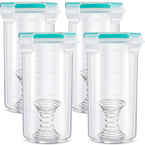 Touch  Paint Container Touchup Cups Paint Storage Cups with Lids Paint Storage Containers Airtight Paint Container 4Pc