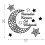 Ramadan Crescent 3D Acrylic Mirror Wall Sticker for Doors Windows Closets 4