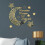 Ramadan Crescent 3D Acrylic Mirror Wall Sticker for Doors Windows Closets 9