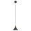Smedejernsloftlampe i retro-stil, industriel stil, E27, sort 1