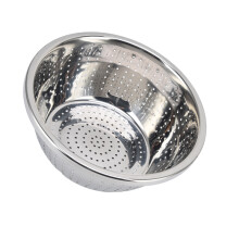 24cm Rustproof Stainless Steel Vegetable Washing Basket, Silver, Multifunction