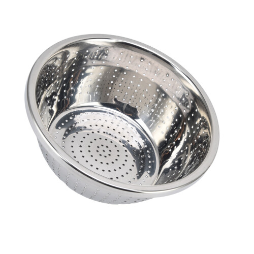 24cm Rustproof Stainless Steel Vegetable Washing Basket, Silver, Multifunction