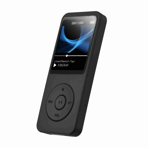 1.77 Inch TFT 32GB MP4 MP3 Player with Bluetooth, Black 2