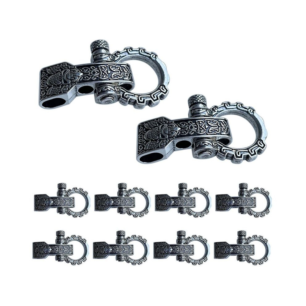 Paracord Buckles Bow Clasps Screw Pin Anchor Shackle Adjustable Shackles Buckles For Paracord Bracelet Belt 10 Pcs 6034032247939