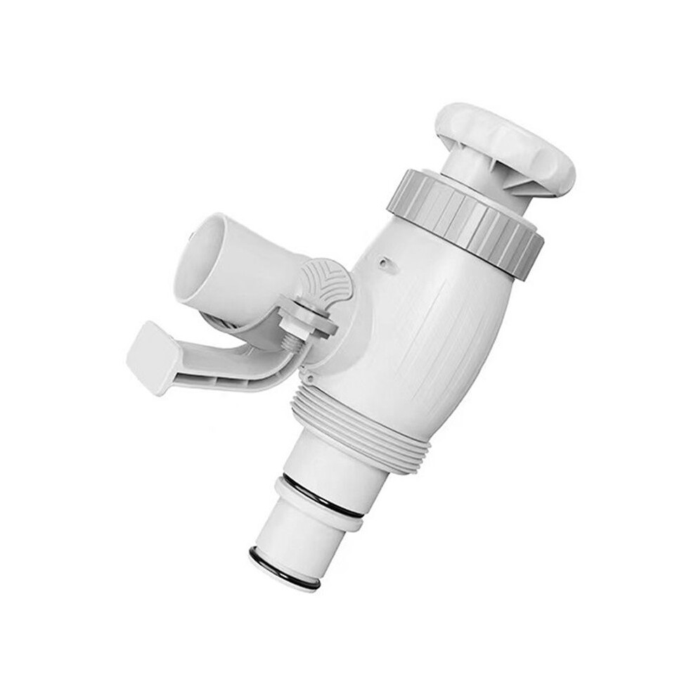 Torribaly Pool Hose Adapter, Pool Hose Holder And Plunger Valve, Pool Replacement Parts For Above Ground Pools,A