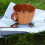 Wood Coffee Mug Tea Cup, Retro Flat Base, Handle, 93g 10